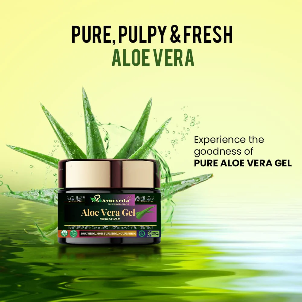 Ayurvedic Aloe Vera Gel for Skin & Hair - Image 3