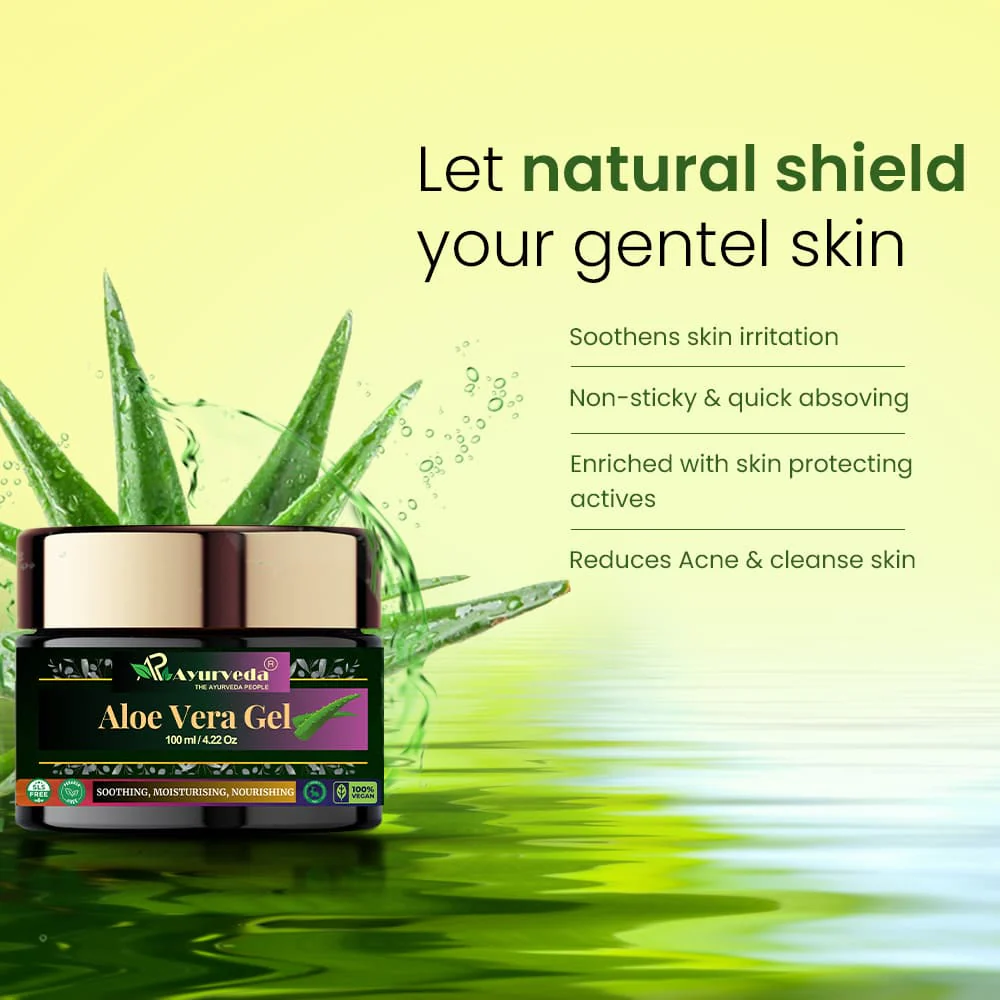 Ayurvedic Aloe Vera Gel for Skin & Hair - Image 4
