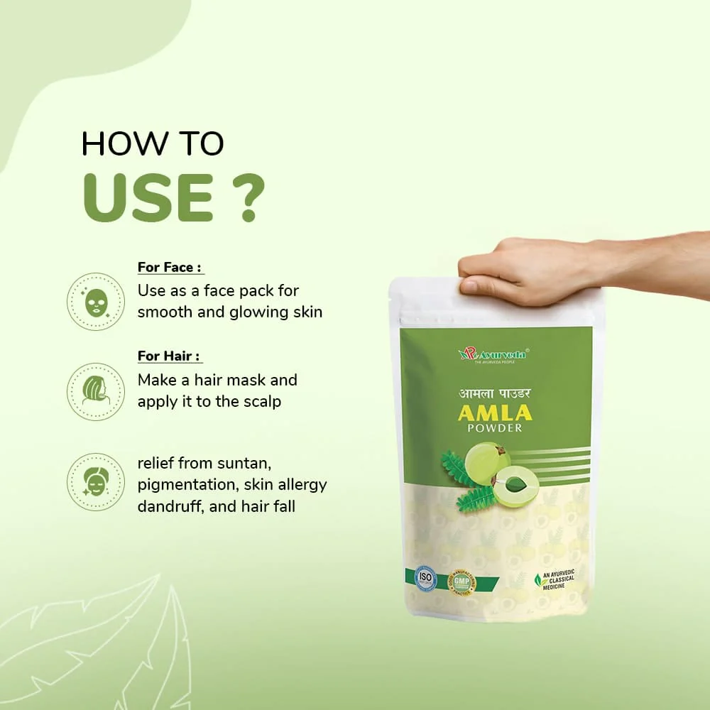 Amla Powder- Natural Care for Hair & Skin - Image 5