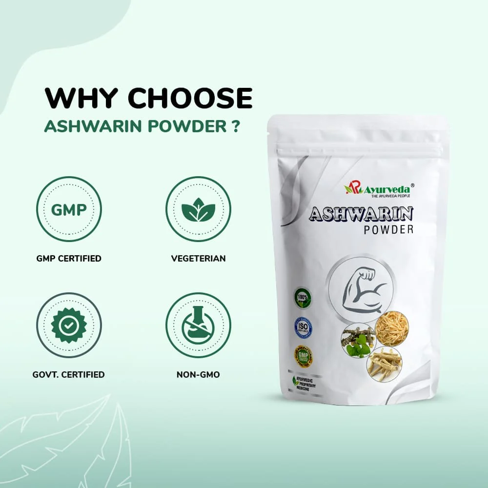 Ashwarin Powder- Ayurvedic Weight Gain Powder For Men - Image 4