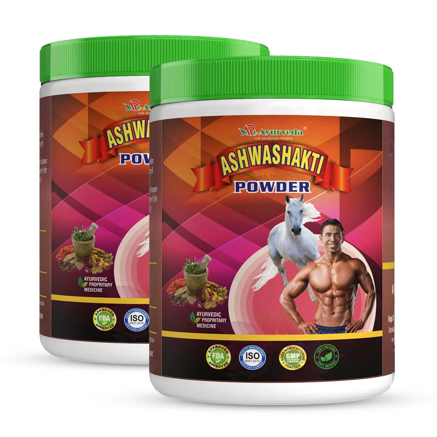 Ashwashakti Powder- Ayurvedic Weight And Muscles Gain Powder For Men - Image 3