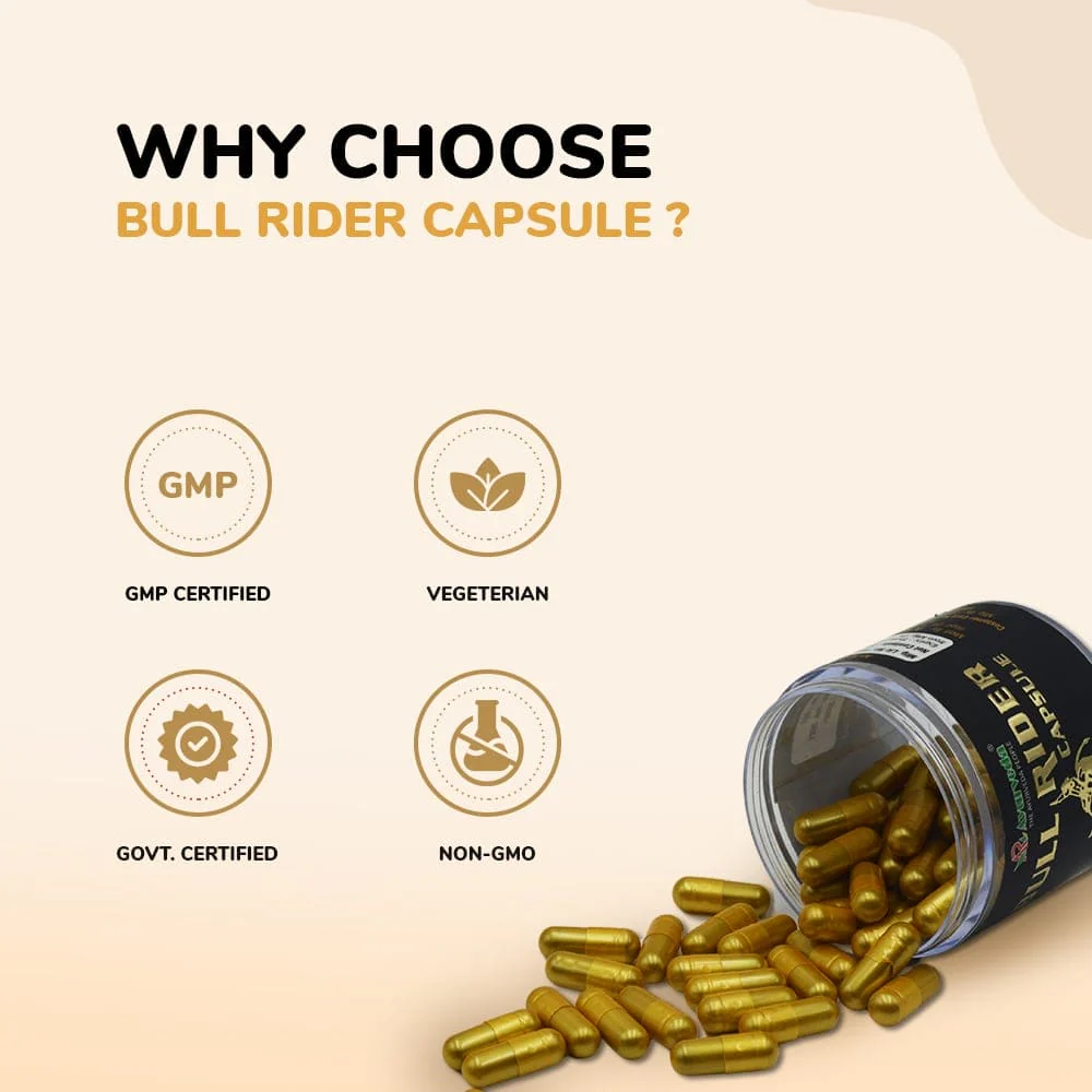 Bull Rider Capsule-  Supports Muscle Strength & Recovery - Image 5