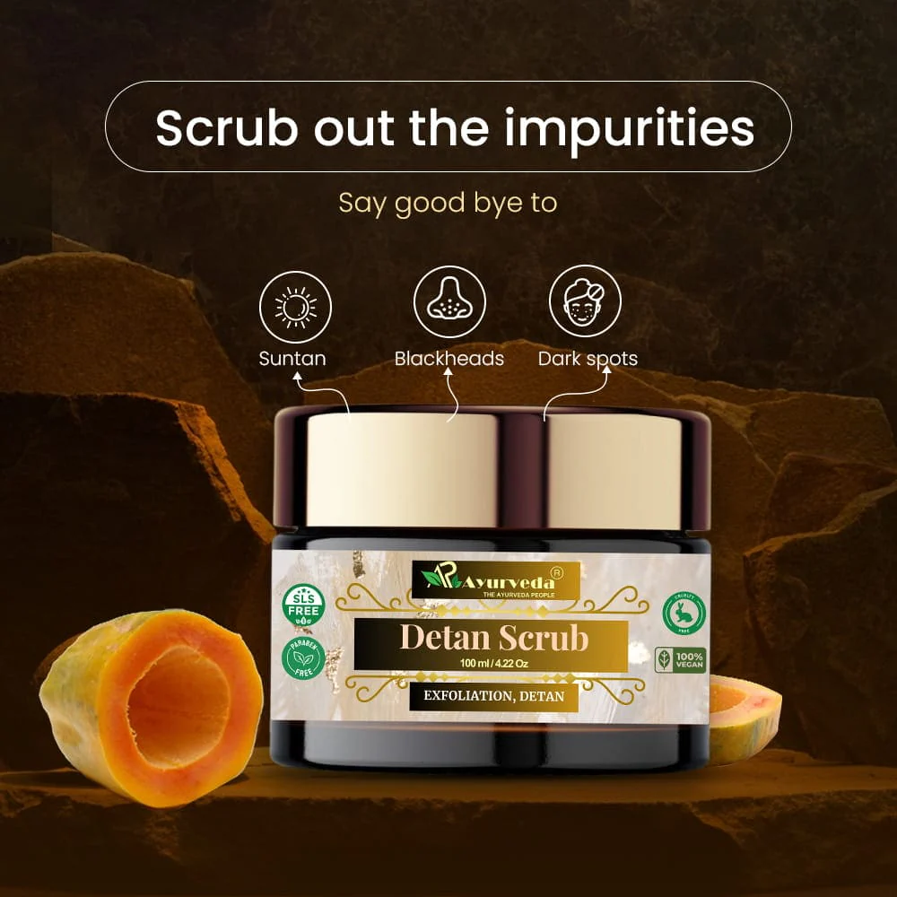 Ayurvedic Detan Scrub For Glowing Skin - Image 3