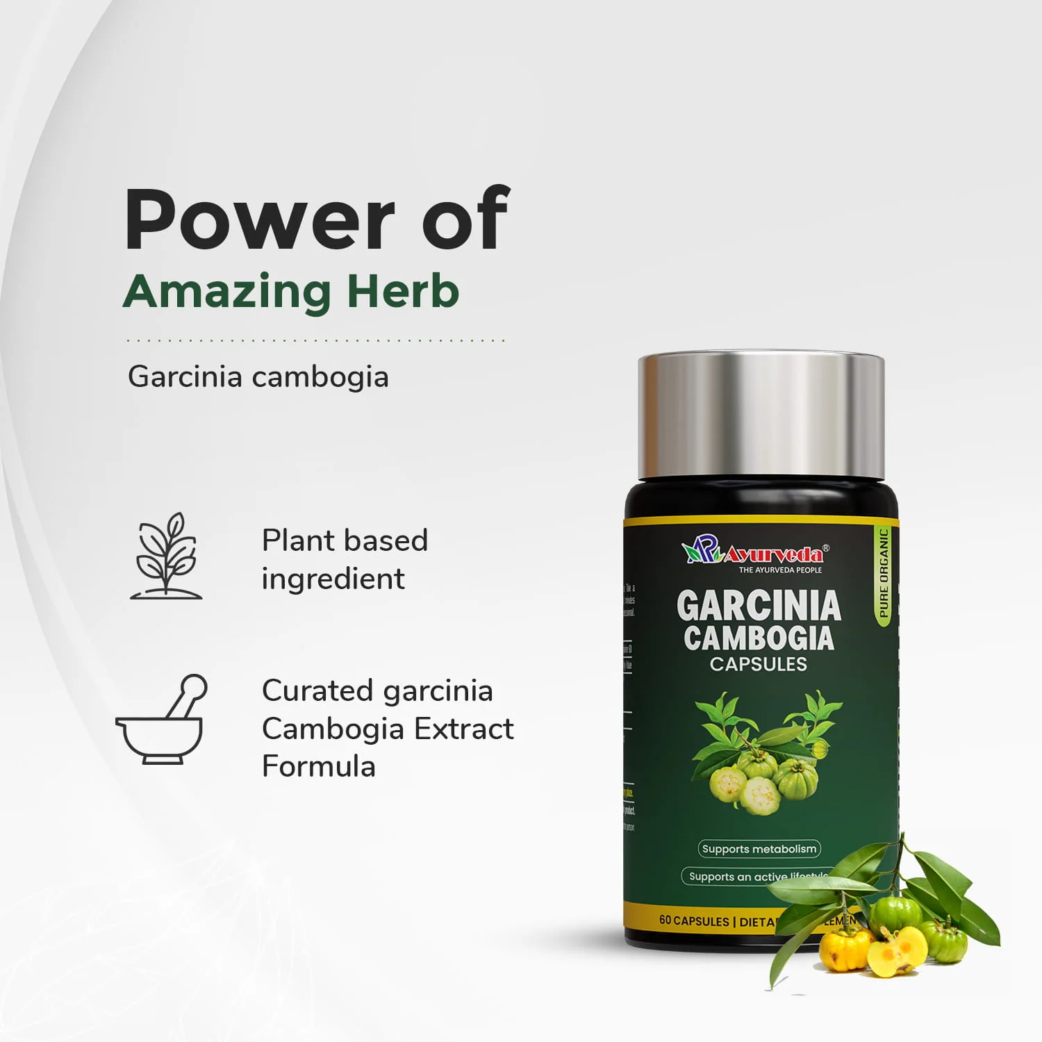 Garcinia Cambogia Capsule- Ayurvedic Weight Loss Capsule - Image 3