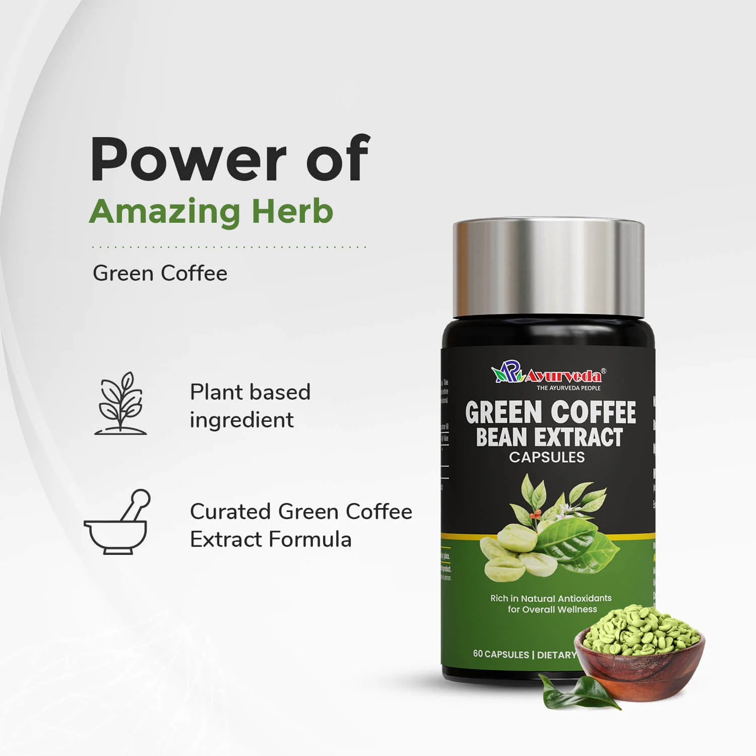 Green Coffee Capsule- Ayurvedic Weight Loss Capsule - Image 3