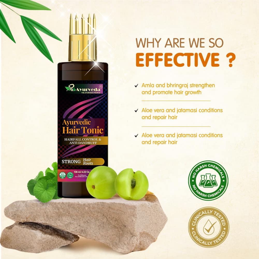Ayurvedic Hair Tonic for strong and soft hair - Image 3