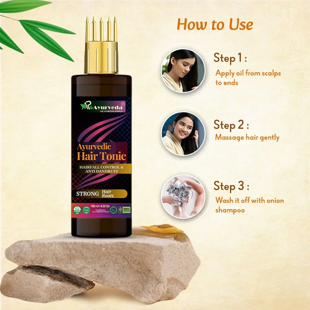 Ayurvedic Hair Tonic for strong and soft hair - Image 5