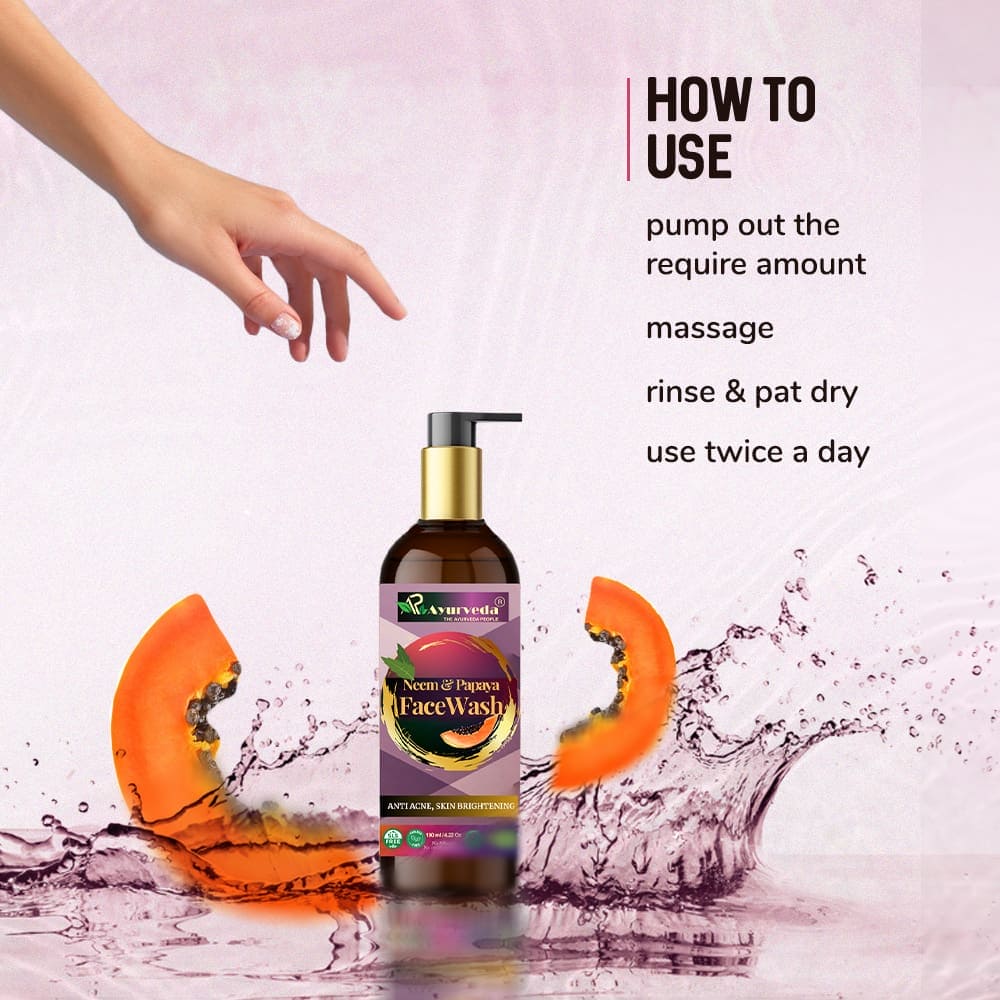 Neem & Papaya Face Wash For radiant skin - Image 5