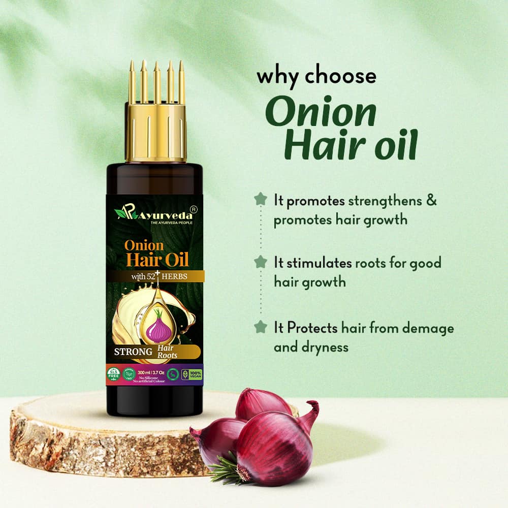 Onion Oil for hair fall control  & Regrowth - Image 5