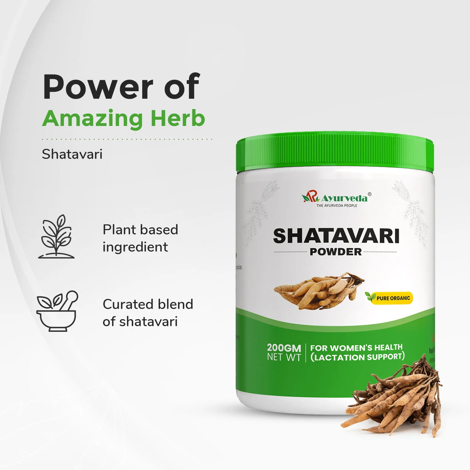 Shatavari Powder- 200g - Image 3
