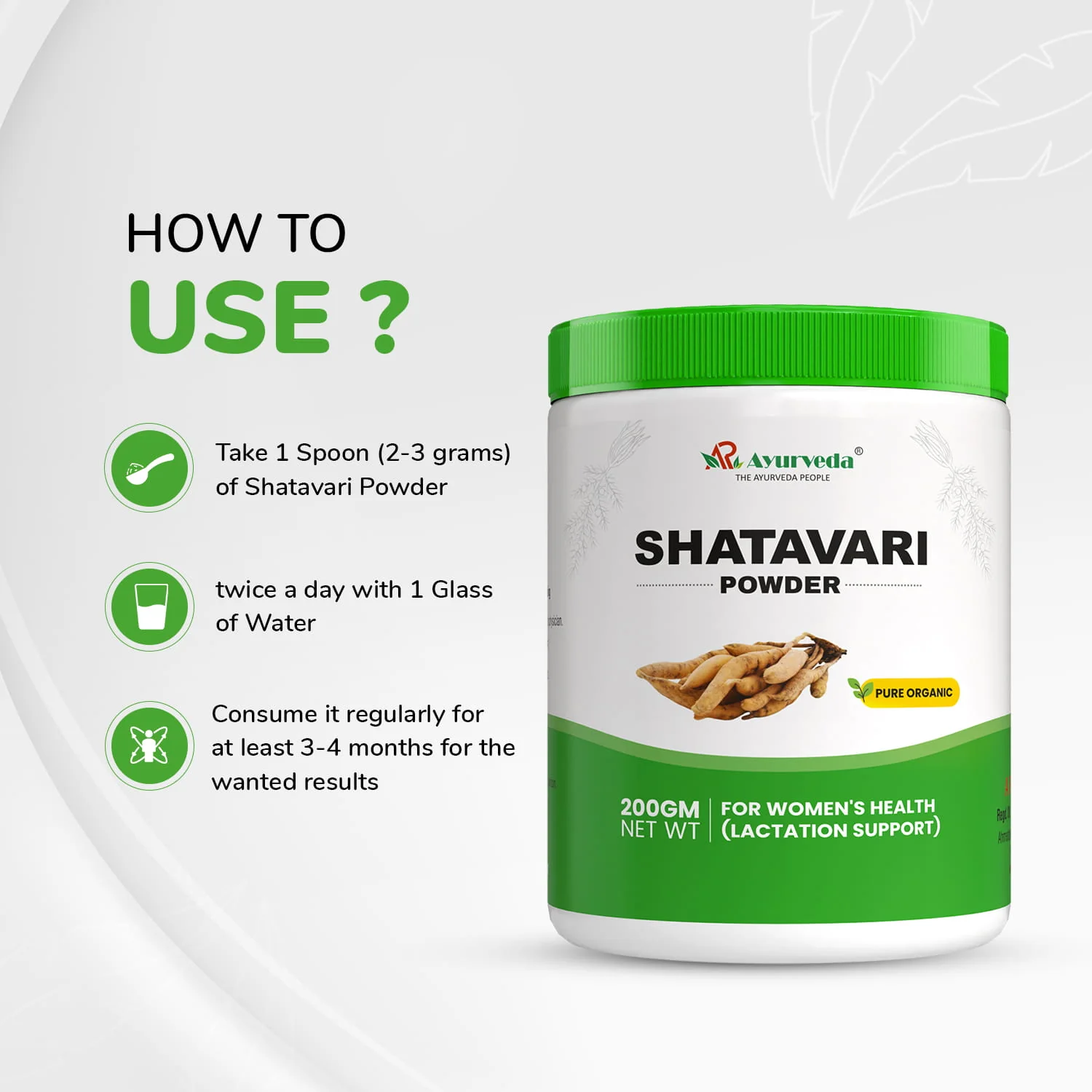 Shatavari Powder- 200g - Image 4