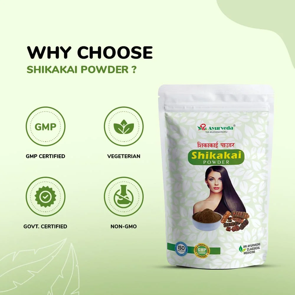 Shikakai Powder- Ayurvedic Formulation for Hair Care - Image 4